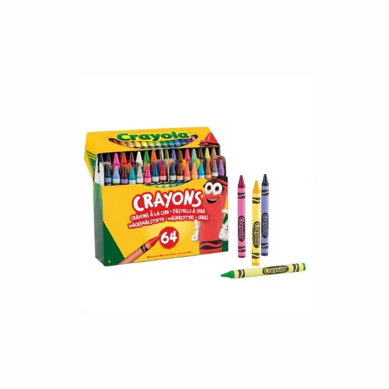 Crayola Wachstifte bunt (64 teilig)