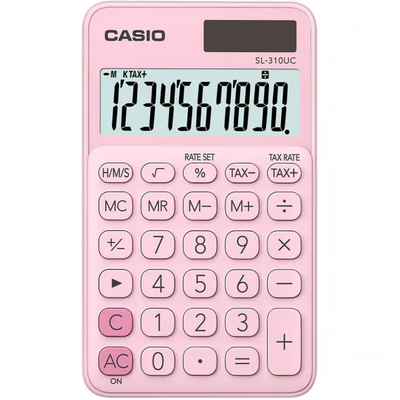 Casio Taschenrechner SL-310UC-PK Rosa Kunststoff