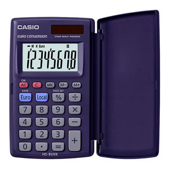 Casio Taschenrechner Tasche (10 x 62,5 x 104 mm)