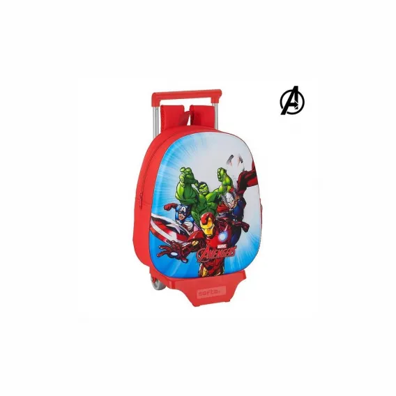 Avengers The avengers Kinder-Rucksack 3D mit Rdern 705 The Rot