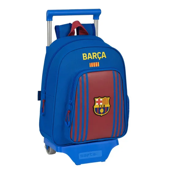 F.C. Barcelona Kinder-Rucksack mit Rdern 27 x 10 x 67 cm