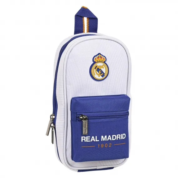 Real madrid c.f. Federtasche in Rucksack-Optik Real Madrid C.F. Blau Wei