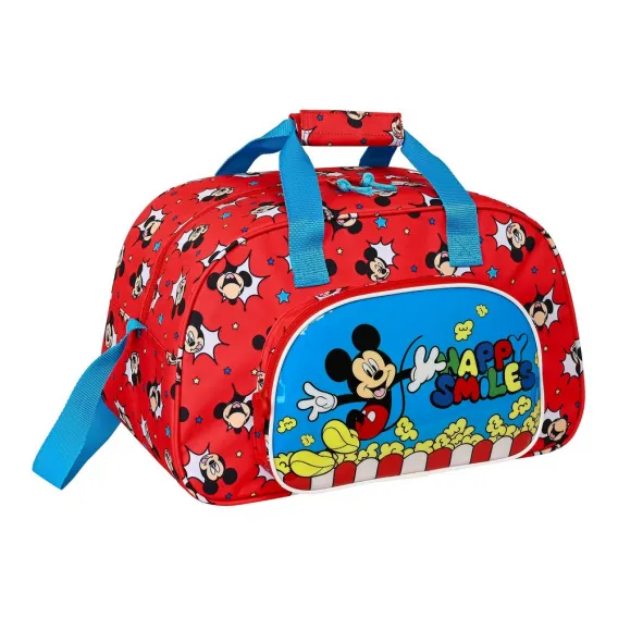 Mickey mouse clubhouse Sporttasche Mickey Mouse Clubhouse Happy SMiles Rot Blau 40 x 24 x 23 cm
