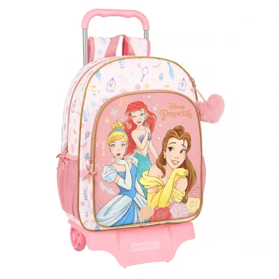 Disney Princesses disney Kinder-Rucksack mit Rdern Princesses Dream it Rosa 33 x 42 x 14 cm
