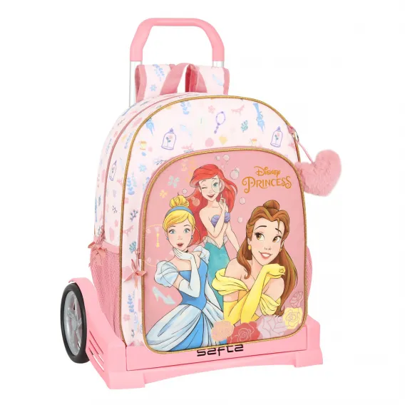 Disney Princesses disney Kinder-Rucksack mit Rdern Princesses Dream it Rosa 33 x 42 x 14 cm