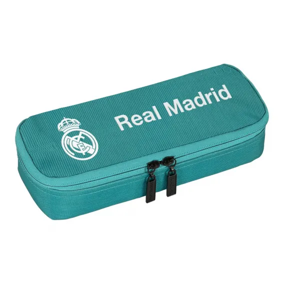 Real madrid c.f. Federtasche Faulenzer Schulmppchen Real Madrid C.F. Wei Trkisgrn 22 x 5 x 8