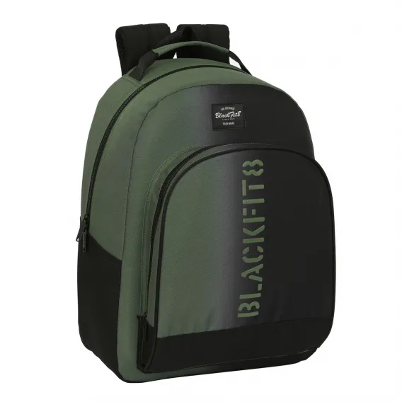 Blackfit8 Kinder-Rucksack BlackFit8 Gradient Schwarz Militrgrn 32 x 42 x 15 cm