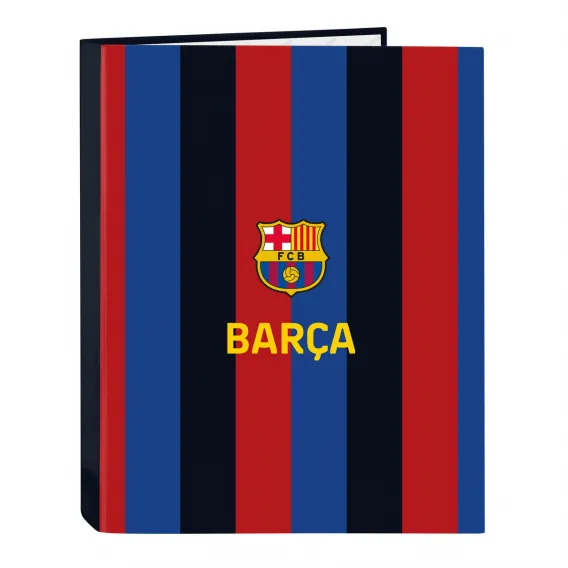 F.c. barcelona Ringbuch F.C. Barcelona Granatrot Marineblau A4 26.5 x 33 x 4 cm