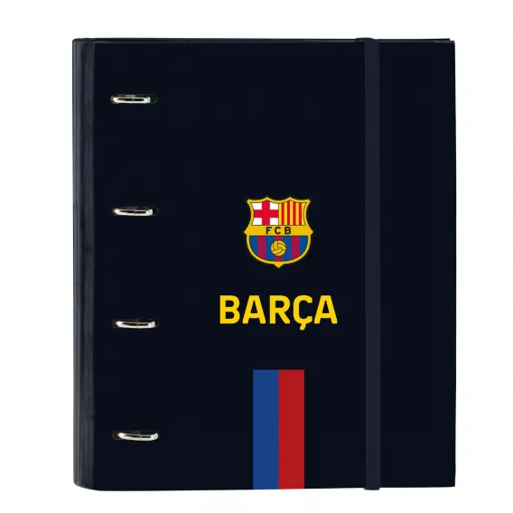 F.c. barcelona Ringbuch F.C. Barcelona Granatrot Marineblau 27 x 32 x 3.5 cm