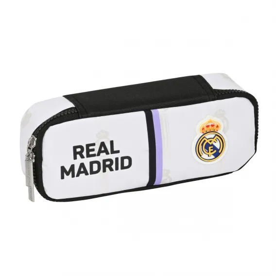 Real madrid c.f. Schulmppchen Real Madrid C.F. Schwarz Wei 22 x 5 x 8 cm Reiverschluss
