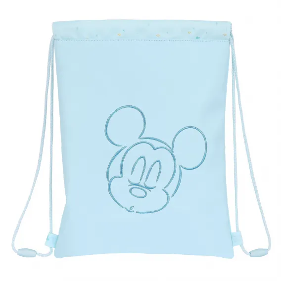 Mickey mouse clubhouse Rucksacktasche mit Bndern Mickey Mouse Clubhouse Hellblau 26 x 34 x 1 cm