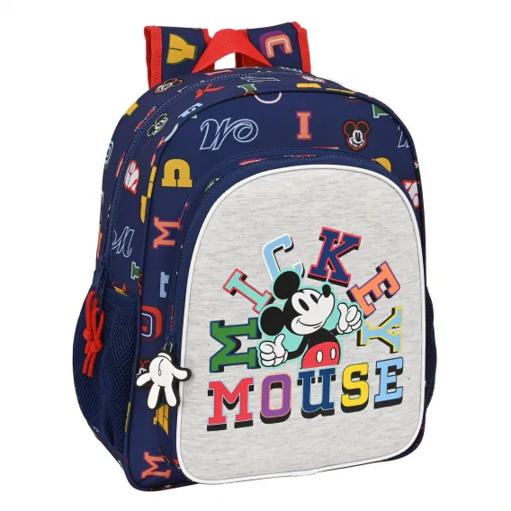 Mickey mouse clubhouse Kinder Rucksack Mickey Mouse Clubhouse Only one Marineblau 32 x 38 x 12 cm