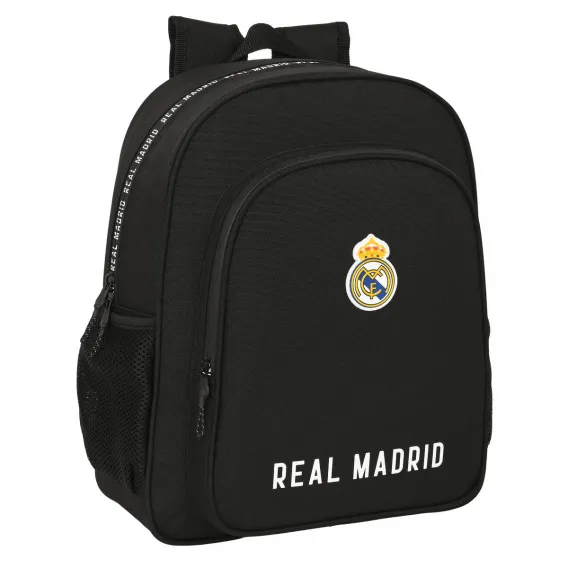 Real madrid c.f. Kinder-Rucksack Real Madrid C.F. Schwarz 32 x 38 x 12 cm