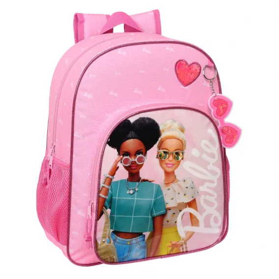 Barbie Kinder-Rucksack Girl Rosa 32 x 38 x 12 cm