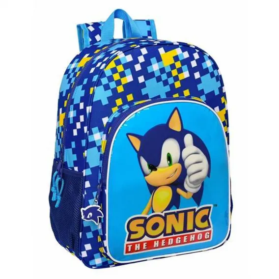 Sonic Kinder-Rucksack 33 x 42 x 14 cm Blau