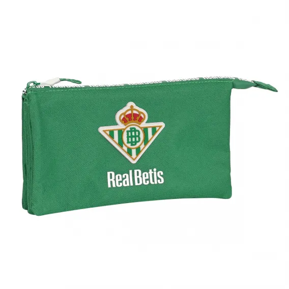 Mp Real betis balompi Zweifaches Mehrzweck-Etui Real Betis Balompi grn 22 x 12 x 3 cm