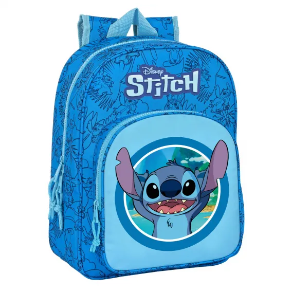 Stitch Kinder-Rucksack Blau 26 x 34 x 11 cm