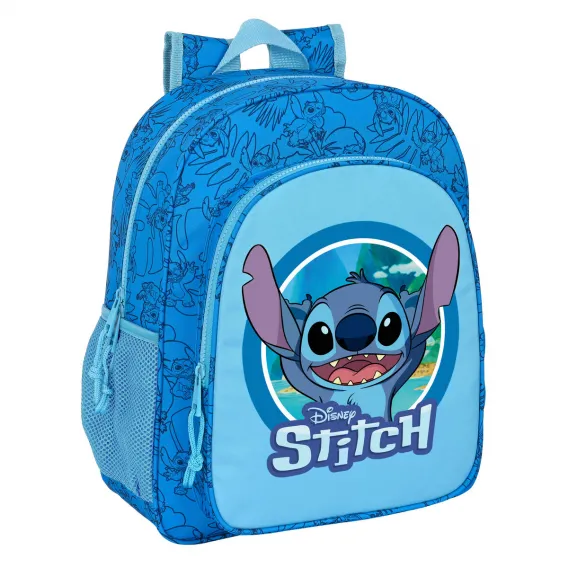 Stitch Kinder Rucksack Blau 32 X 38 X 12 cm