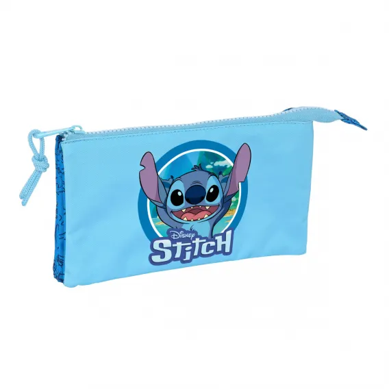 Stitch Schulmppchen Blau 22 x 12 x 3 cm