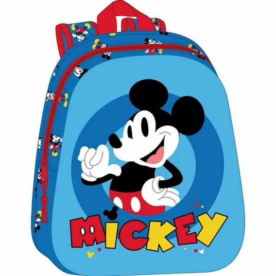 Mickey mouse clubhouse Kinder-Rucksack Mickey Mouse Clubhouse Blau 27 x 33 x 10 cm
