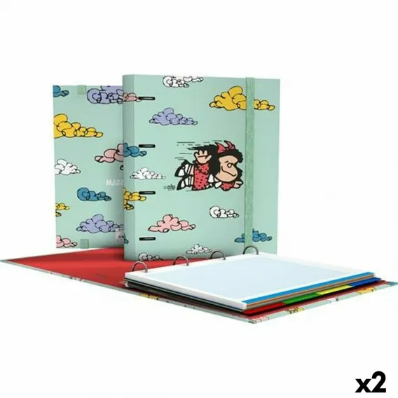 Grafoplas Ringbuch Carpebook Mafalda grn A4 2 Stck