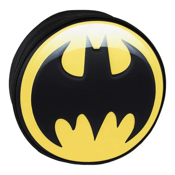 Batman Kinder Rucksack 3D Gelb 9 x 30 x 30 cm Kinderrucksack