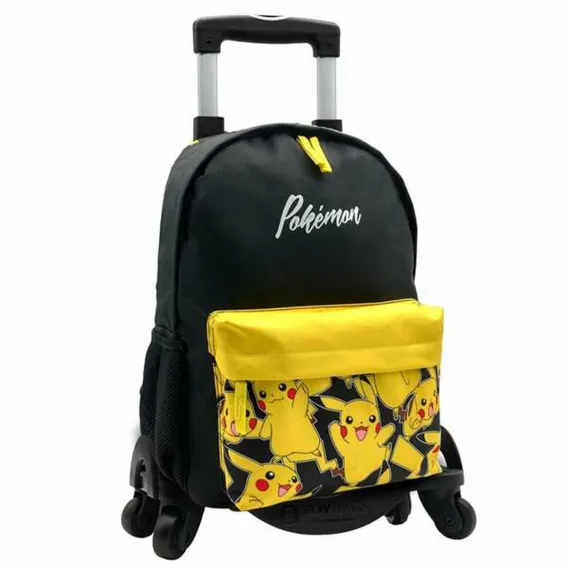 Pokemon Kinder-Rucksack mit Rdern Pokmon Pikachu 42 x 31 x 13,5 cm
