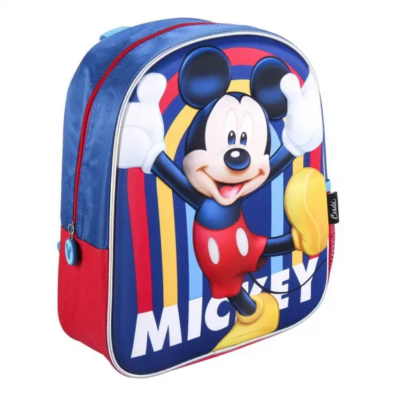 Mickey mouse Kinder Rucksack Mickey Mouse Dunkelblau 25 x 31 x 10 cm