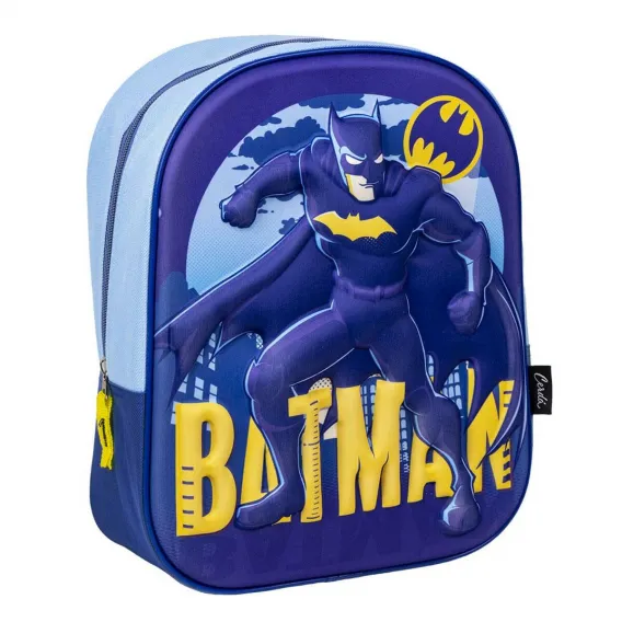 Batman Kinder-Rucksack 3D Blau