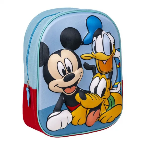Mickey mouse Kinder Rucksack Mickey Mouse Blau 25 x 31 x 10 cm