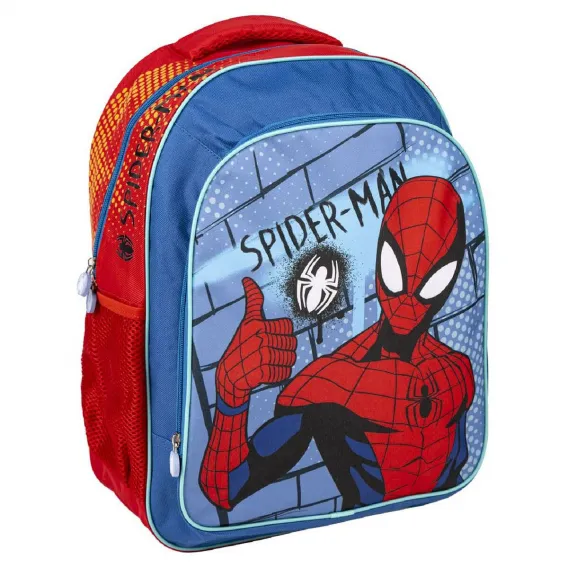 Spiderman Kinder-Rucksack Rot Blau