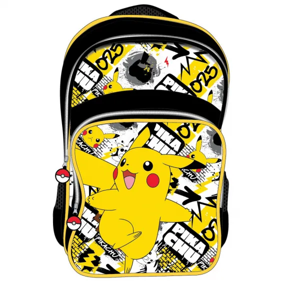 Pokemon Kinder-Rucksack Pokmon Pikachu Gelb Schwarz