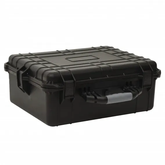 Flugkoffer Tragbar Schwarz 55x43x21 cm Kunststoff Kameratasche