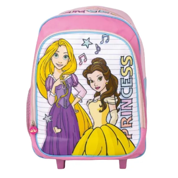 Disney Princesses disney Kinder-Rucksack mit Rdern Princesses Rosa 31 x 14 x 41 cm