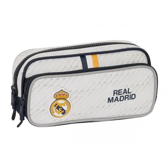 Real madrid c.f. Allzwecktasche Real Madrid C.F. Wei 21 x 10.5 x 6 cm