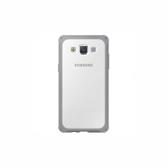 Samsung Handyhlle Galaxy A3 Durchsichtig Grau Smartphone-Cover Schutz